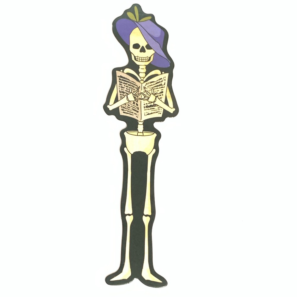 New Skeleton Bookmark